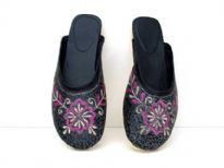 Hand Beaded Ladies Shoes<br> S