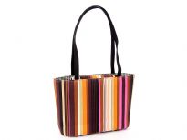 Vertical stripes bag. Made in USA
