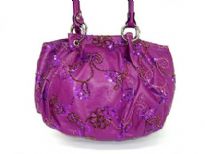 Sequined & embroidered PU Special Occasion handbag