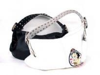 Betty Boop Hobo Bag with Broad Belt like Handle with Studs