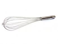 Stainless Steel French Whip with SS Pipe Handle. Weight: 185 gms.