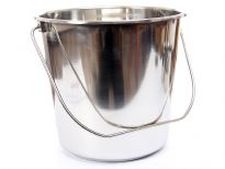 Stainless Steel 12 Quarts Pail.
