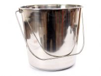 Stainless Steel 15 Quarts Pail.