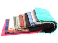 Assorted colors cotton scarf<br> sold per dozen