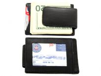 Carry your money in style. This is a slim design genuine leather magnetic money clip with ID/Credit card holder. As this is genuine leather, please be aware that there will be some small creases and nicks in the leather but the wallet are all brand new. Perfect for gifts, resale or swap-meet.