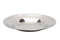 Stainless Steel Soup Dish/Dinner Plate
