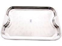 Stainless Steel Serving / Display Tray 48 cm Dollar Tray.