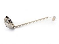 Stainless Steel 1 Oz. one piece measuring ladle.
