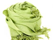 Rayon Pashmina shawl with beaded fringes