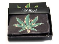 Marijuana Print bi-fold men wallet