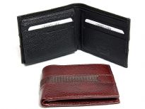 Carry your money in style. This is a genuine leather mens wallet with elegant stitch design. The wallet features 9 credit card slots, 1 ID Window and double bill bifold design. This wallet features RFID blocking technology to keep your card and identity safe. As this is genuine leather, please be aware that there will be some small creases and nicks in the leather but the wallet are all brand new. 

Genuine leather RFID Blocking bi-fold men wallet