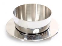 Stainless Steel Soup Bowl with Plate