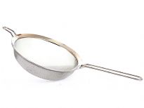Stainless Steel 8 inches( 20 cm) Soup Strainer with SS wire handle.