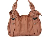 PU Double Handle Fashion Handbag