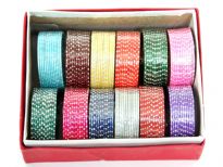 Assorted Colors Plastic Bangles<br> Sold Per Box containing 12 Dozens