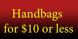 Handbags & Wallets for $10 or less