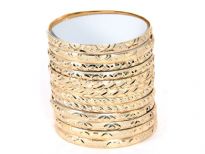 Brass Bangles<br> 6 Design Mix