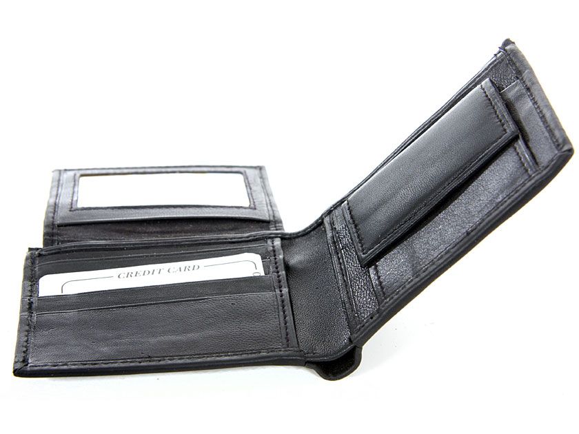 Wholesale Handbags #281 Genuine Leather bi-fold men wallet