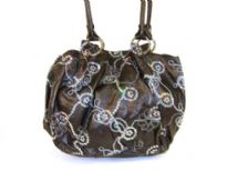 Sequined & Embroidered PU Special Occasion Handbag