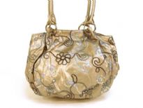 Sequined & Embroidered PU Special Occasion Handbag