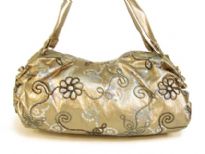 Sequined & Embroidered PU Special Occasion Handbag