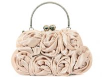 Rose Flower Evening Bag