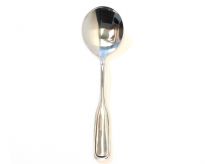 Stainless Steel Sea Line Soup Spoon