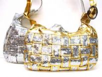 Metallic Sequin Evening bag