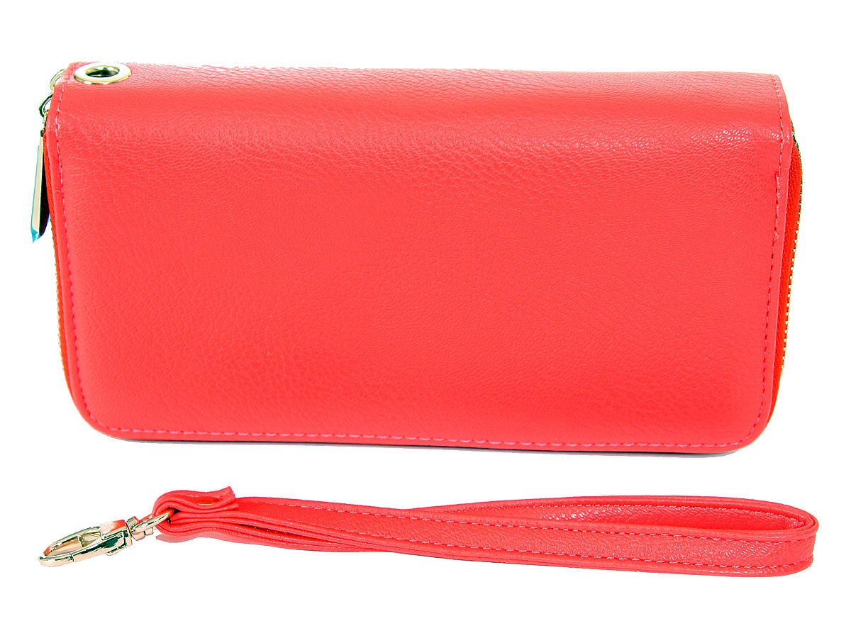 Wholesale Handbags #877pl-co 2 Zipper PVC Ladies wallet