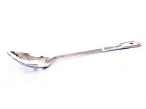 Stainless Steel 13 inches Slotted Basting Spoon. Thickness: 1.2 mmWeight: 98 gms