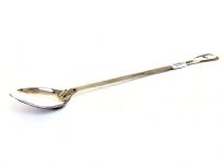 Stainless Steel 18 inches Basting Spoon. <br> Thickness: 1.4 mm <br> Weight: 158 gms