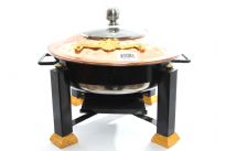 Round chafing dish