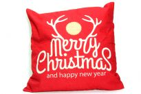 Christmas Sofa Cushion with LED lights. Batteries not included.
