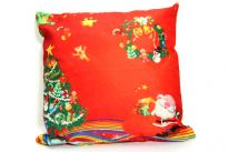 Christmas Sofa cushion with LED lights. Batteries not included.