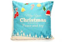 Christmas Sofa Cushion with LED lights. Batteries not included.