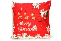 Christmas Sofa Cushion with LED lights. Batteries not included.