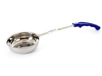 Stainless Steel 8 Oz. Food Portioner, Plain, Blue. Thickness: 0.9 mm Weight: 140 gms Length: 15 inches.