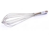 Stainless Steel French Whip with SS Pipe Handle. Weight: 175 gms.