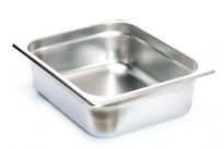 Stainless Steel 1/2 x 4" x 24 Gauge Food Pan
NSF