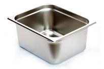 Stainless Steel 1/2 x 6" x 24 Gauge Food Pan
NSF