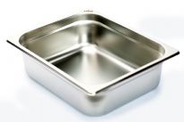 Stainless Steel 1/2 x 4" 25 Gauge Food Pan
NSF