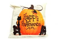 Halloween Sofa Cushion with LED lights. Batteries not included.
