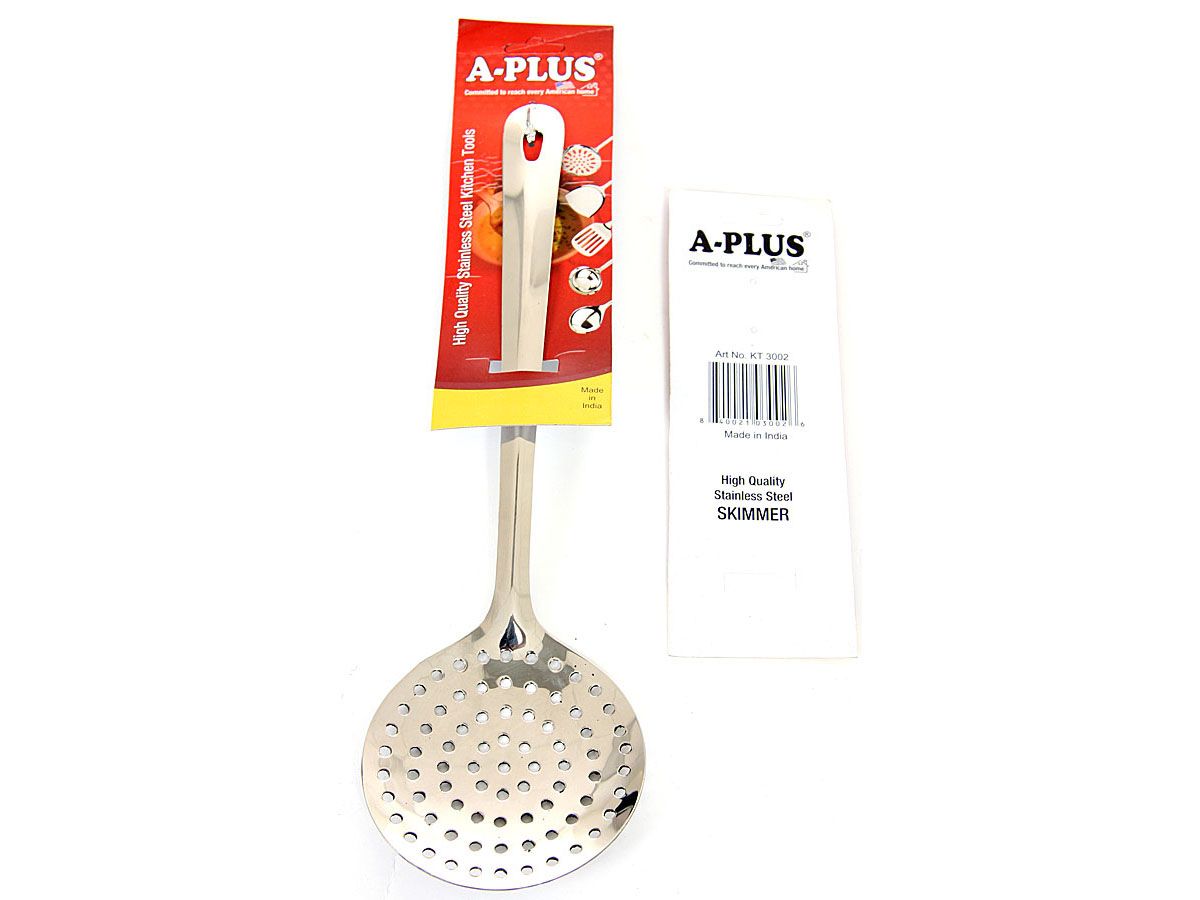 Wholesale Handbags KT3002 Stainless Steel Kitchen Tool Skimmer. Hand