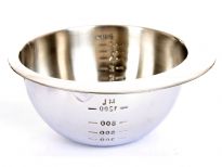 Stainless steel measuring bowl 6 cups 1200 ml