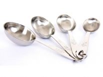 Premium quality oval measuring cups set of 4. Made in India.