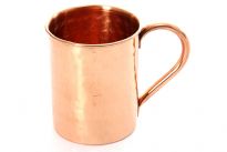 100% Pure Copper Handmade Hammered Moscow Mule Mug. Capacity: 16 Oz.
