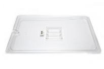 Clear Polycarbonate Full size solid food pan cover. NSF