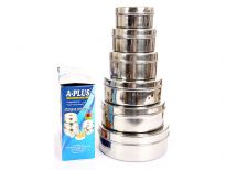 Puri Dabbi - Stainless Steel Storage Bowl with SS Lid 