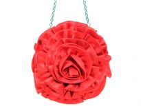 Rose Flower(Both sides) Satin Evening Bag