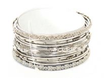 Metal Bangles (13 pieces set)